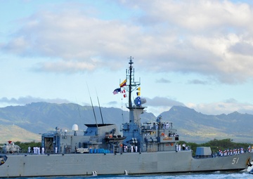 RIMPAC 2014 ship arrivals