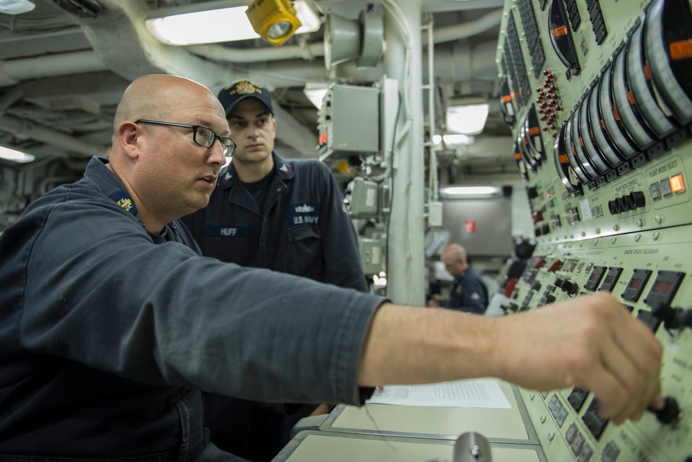 USS Vella Gulf activity