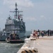 USS Leyte Gulf departs Naval Station Norfolk