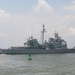 USS Leyte Gulf departs Naval Station Norfolk