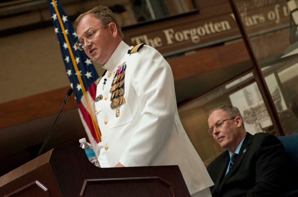 Capt. Henry J. Hendrix retirement ceremony
