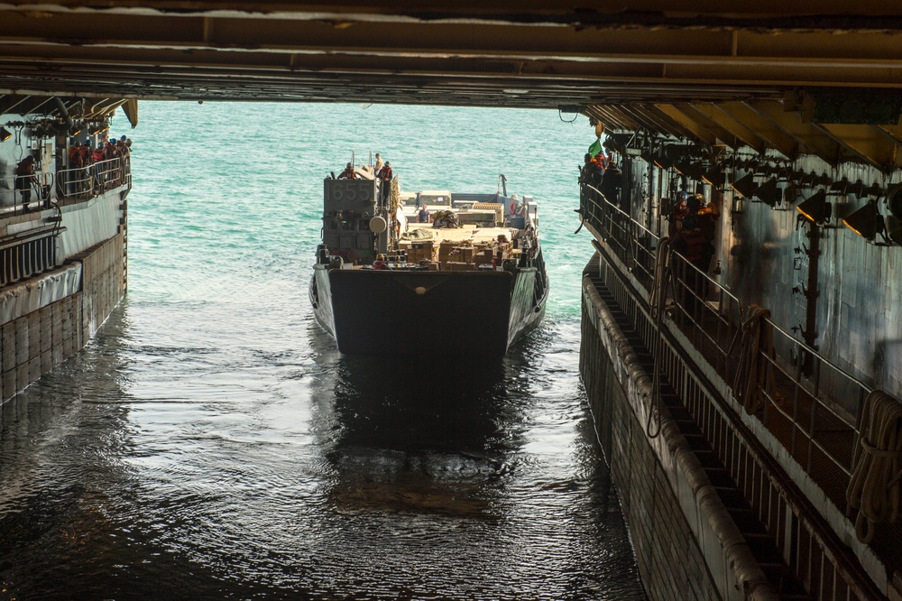 Offload to Camp Patriot, Kuwait