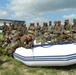 Mongolian, US service members practice riverine operations