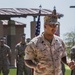 Marines bid farewell and following seas