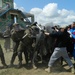 What a riot! Marines practice controlling crowds