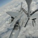 RED FLAG-Alaska fighter jets refuel above the clouds