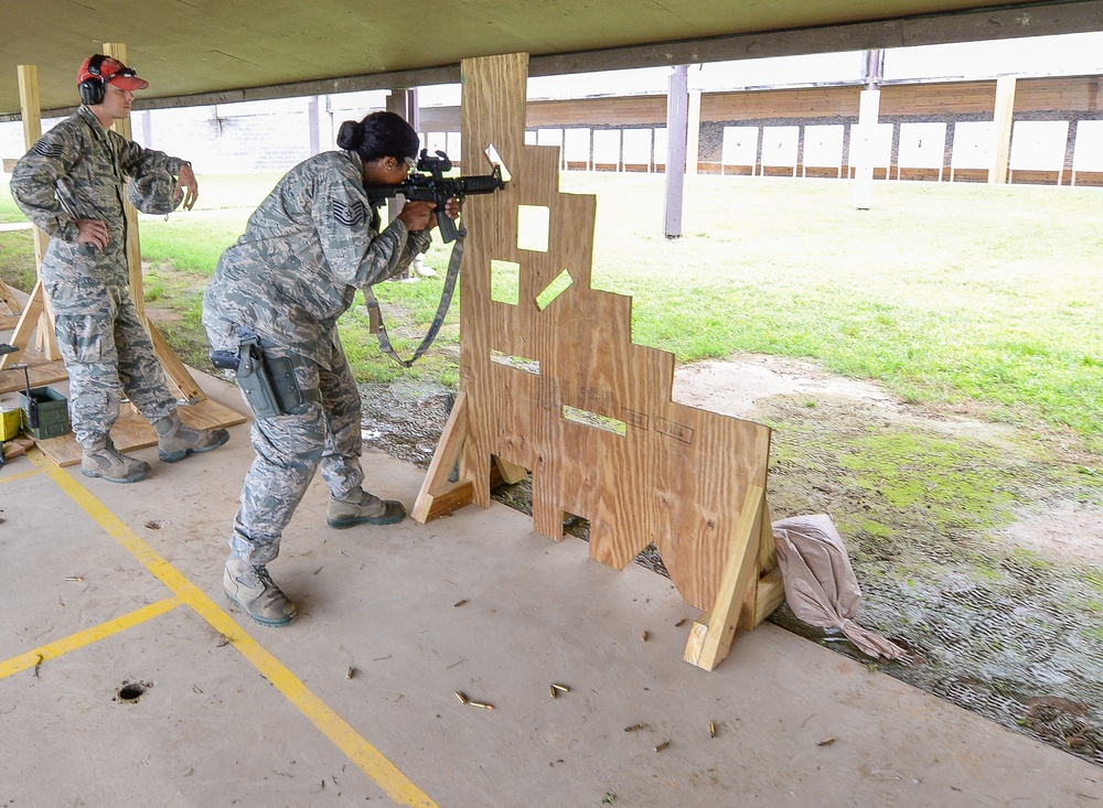 116th Security Forces Squadron 9-hole training exercise