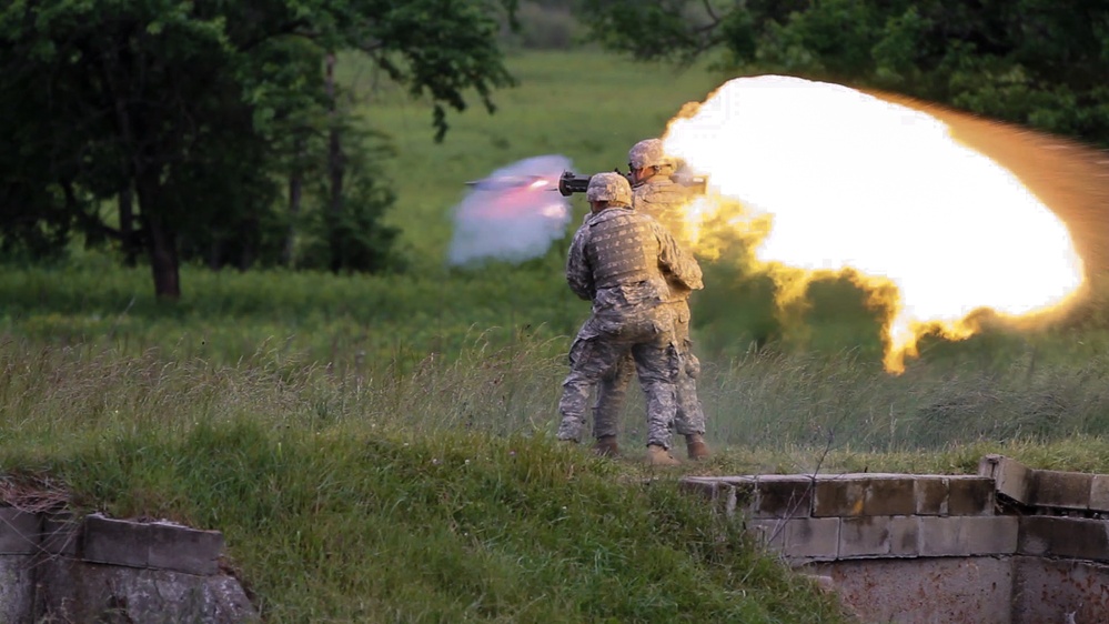 76th IBCT fires AT-4 at annual training