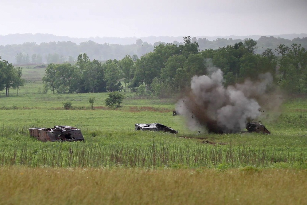 76th IBCT fires AT-4 at annual training