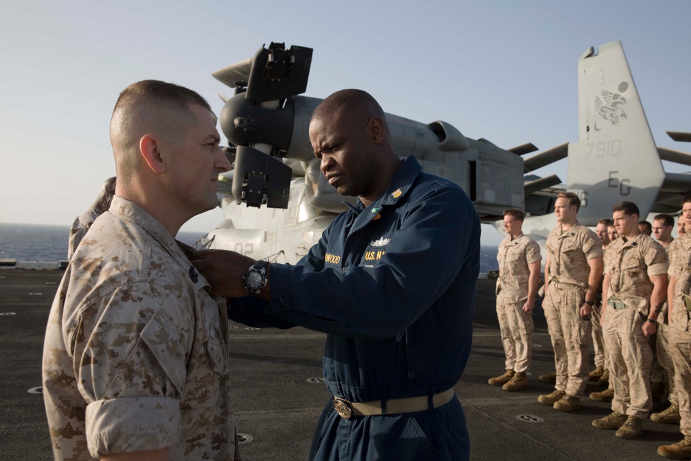 22nd MEU Sailors earn ESWS pin