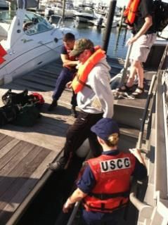 Coast Guard rescues 5 after boat fire off near Indian River Inlet Bridge