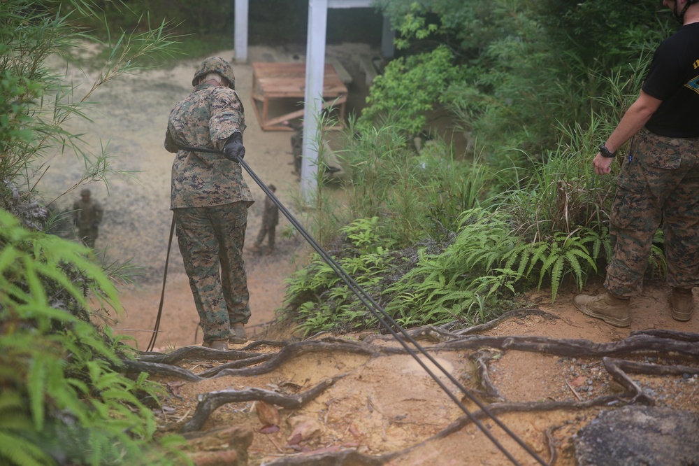 Marines conquer heights at Jungle Warfare Training Center