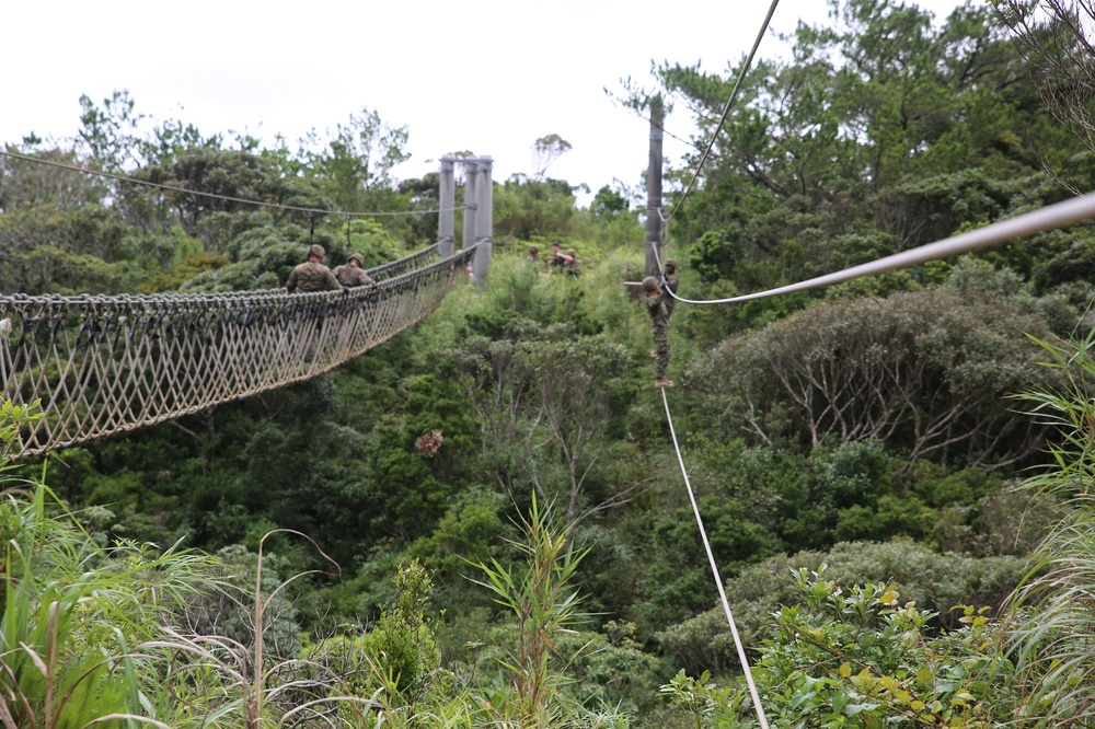 Marines conquer heights at Jungle Warfare Training Center