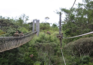Marines conquer heights at Jungle Warfare Training Center