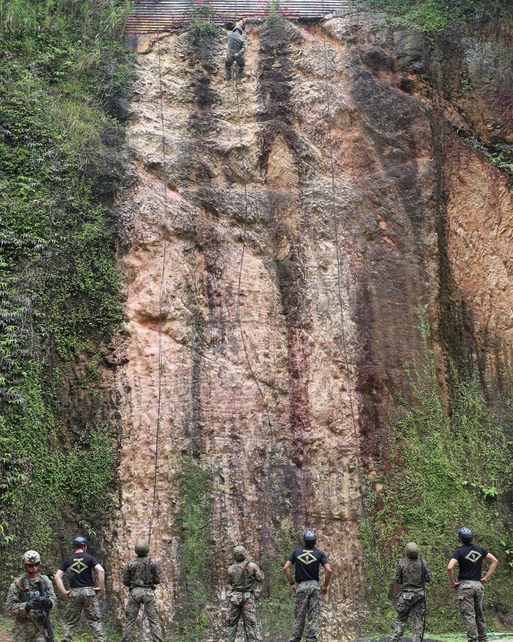 Marines conquer heights at Jungle Warfare Training Center