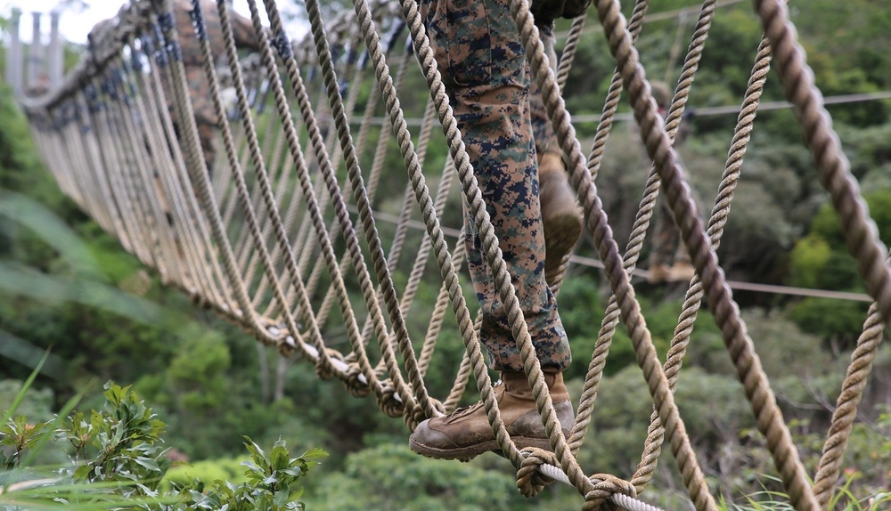 Marines conquer heights at Jungle Warfare Training Center