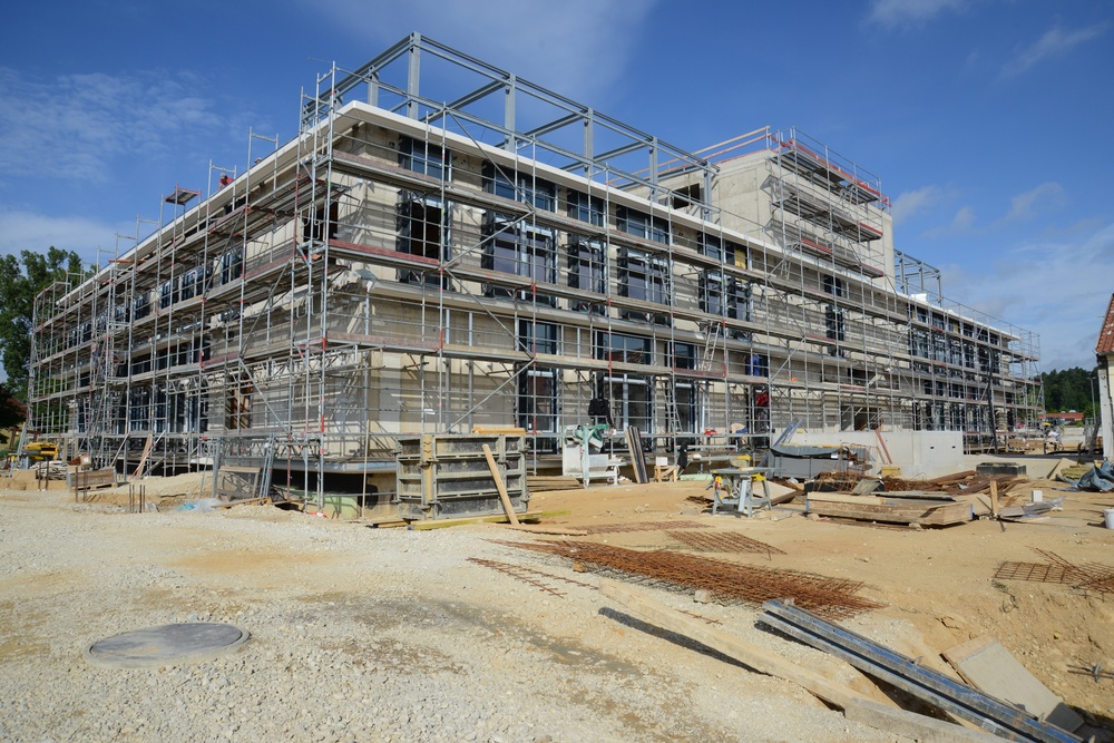 Vilseck Health Clinic Construction site