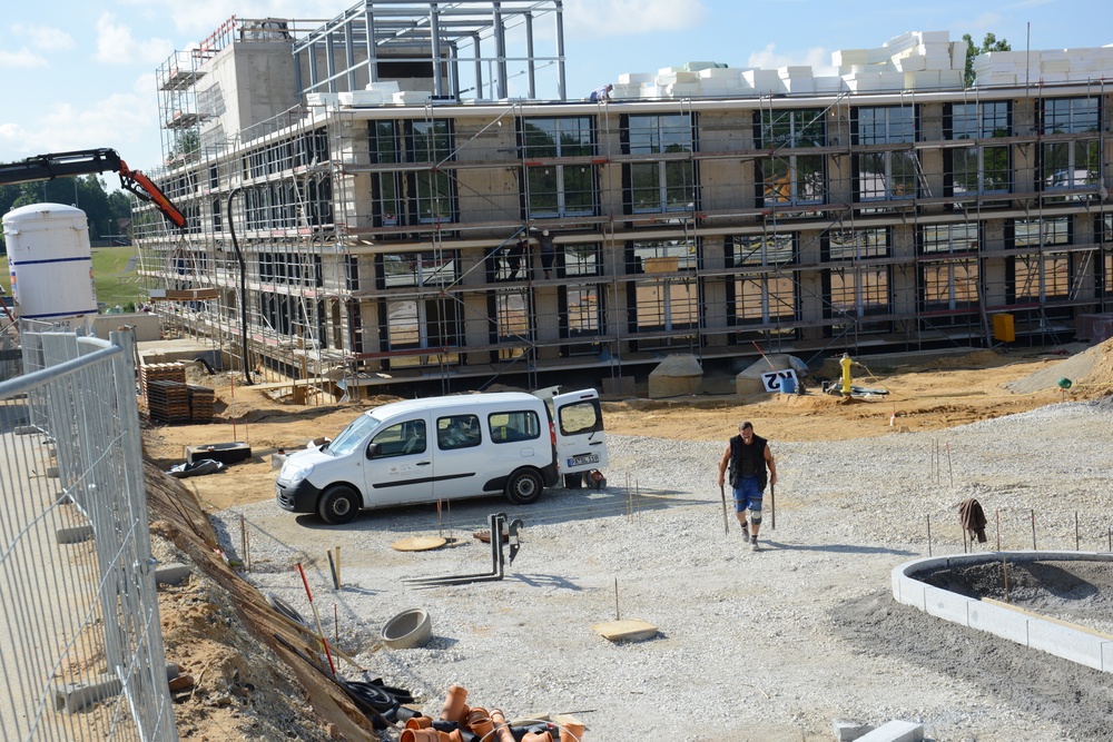 Vilseck Health Clinic construction site