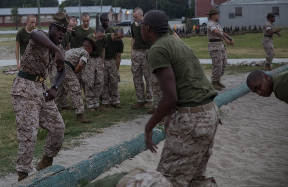 Photo Gallery: Marine recruits gain sense of discipline, motivation through incentive training on Parris Island