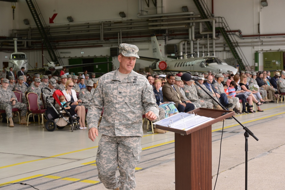 66th Military Intelligence Brigade Change of Command Ceremony