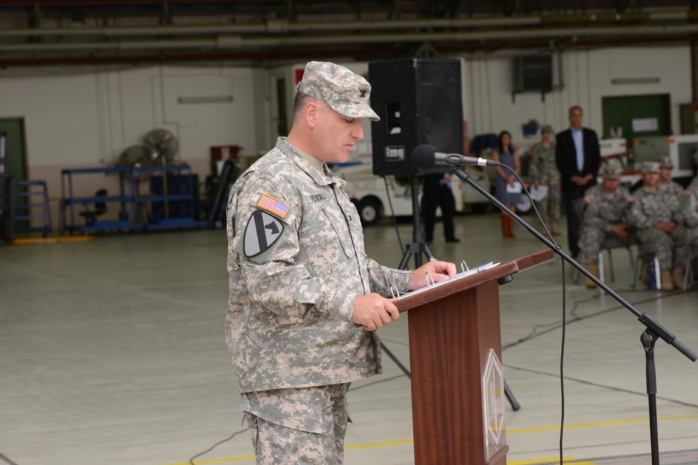 66th Military Intelligence Brigade Change of Command Ceremony