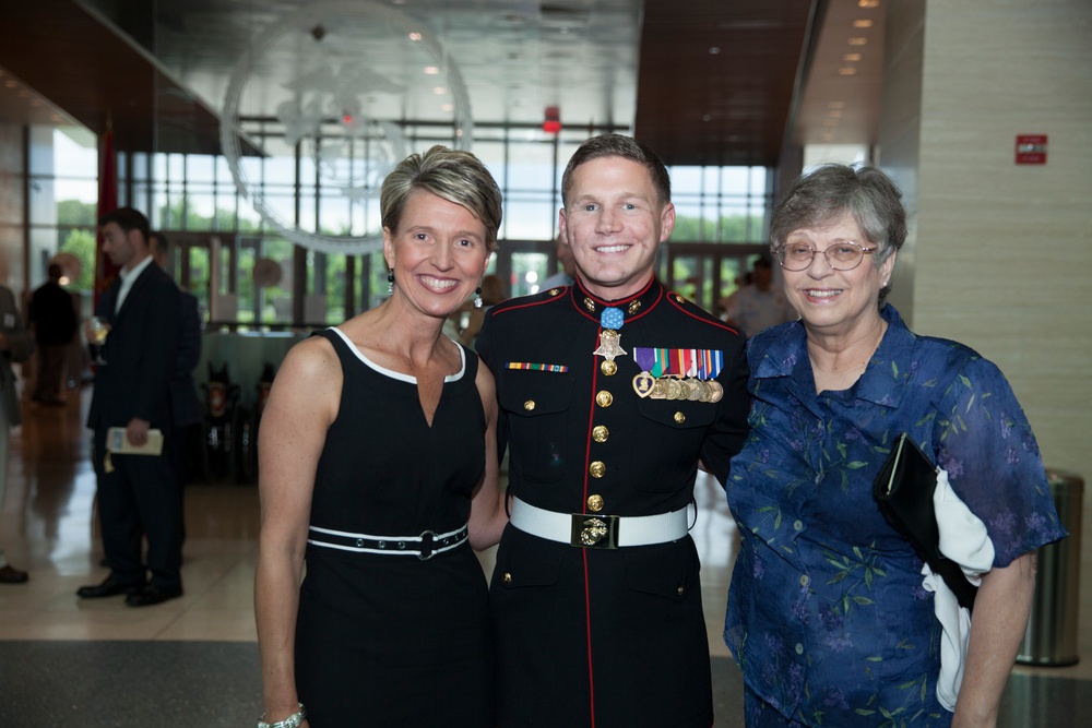 Kyle Carpenter at National Museum of the Marine Corps