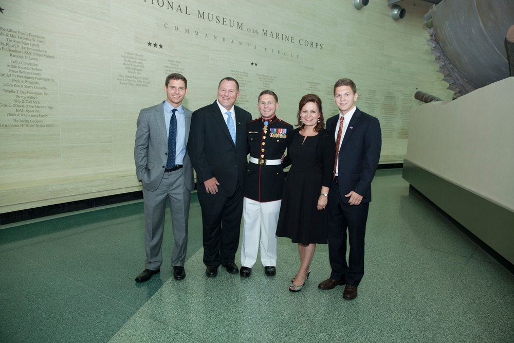 Kyle Carpenter at National Museum of the Marine Corps