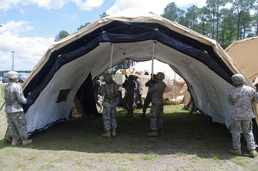 42nd FiB’s training is ‘in tents’
