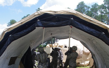 42nd FiB's training is 'in tents'