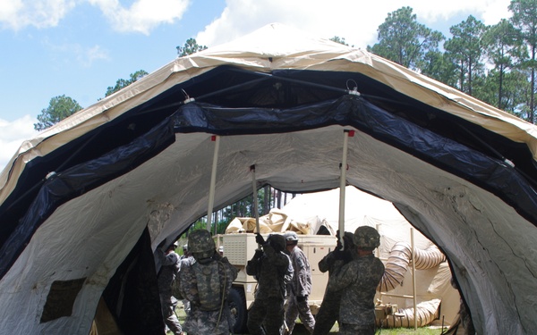 42nd FiB’s training is ‘in tents’