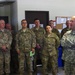 Command Sgt. Maj. Conley visits with Oregon Soldiers during predeployment training for Operatoin Enduring Freedom