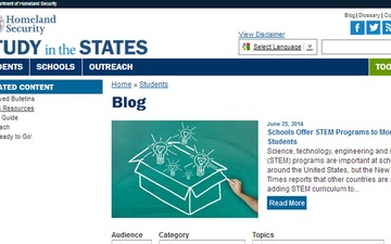 DHS launches enhanced Study in the States website