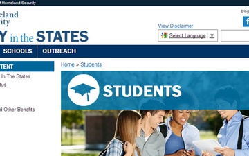 DHS launches enhanced Study in the States website