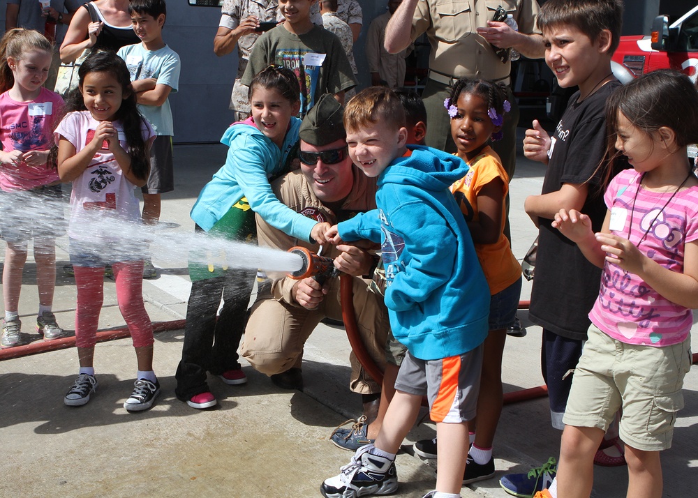 Lil’ Leathernecks learn about military lifestyle