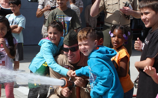 Lil’ Leathernecks learn about military lifestyle