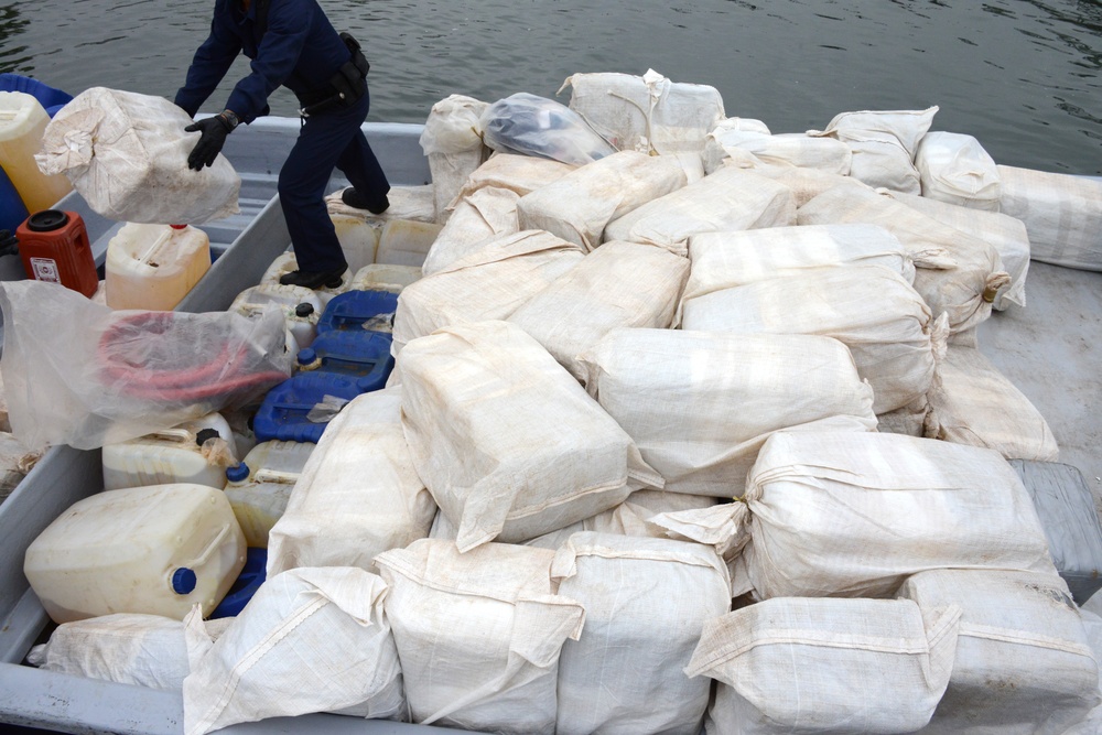 Coast Guard interdicts drug panga