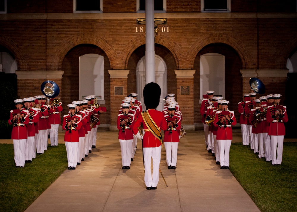Evening Parade for President of the United States