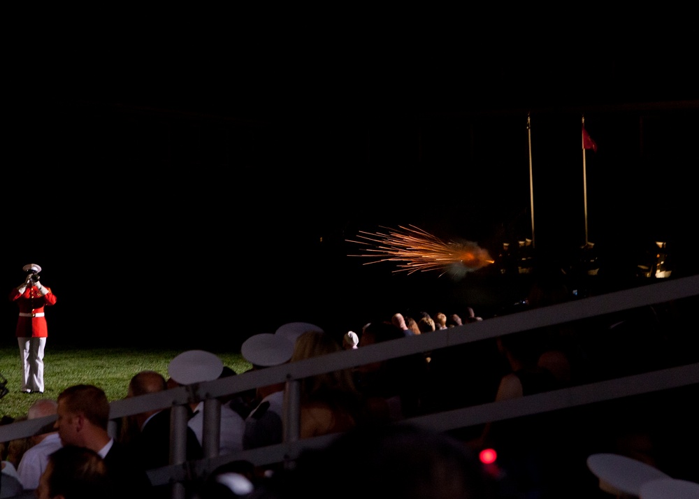 Evening Parade for President of the United States