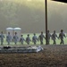 Reserve drill sergeants administer Army Physical Fitness Test for cadets
