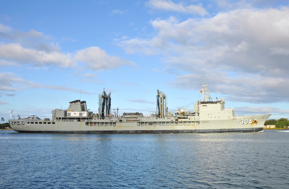 RIMPAC 2014 Ship Arrivals