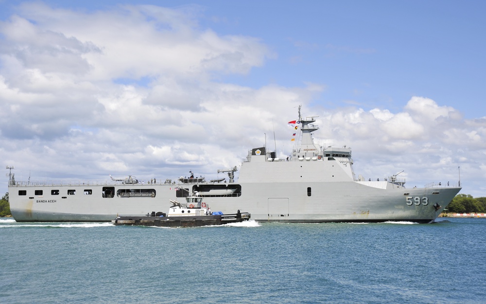 RIMPAC 2014 Ship Arrivals