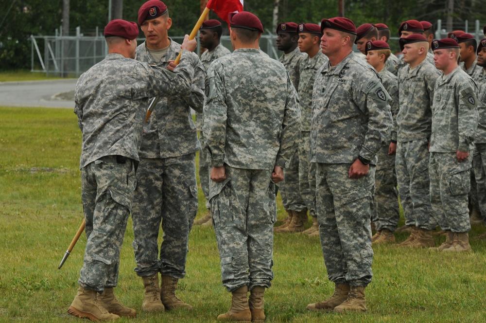 Warrior Battalion welcomes three new commanders in rare ceremony