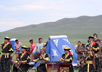 Mongolian Armed Forces share culture during KQ14