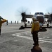 USS George H.W. Bush flight deck activity