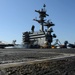 USS George H.W. Bush flight deck activity