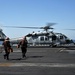 USS George H.W. Bush flight deck activity