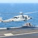 USS George H.W. Bush flight deck activity