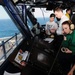 USS George H.W. Bush flight deck activity