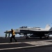 USS George H.W. Bush flight deck activity