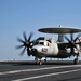 USS George H.W. Bush flight deck activity